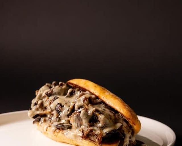 12 Wagyu Cheesesteak Sliders.